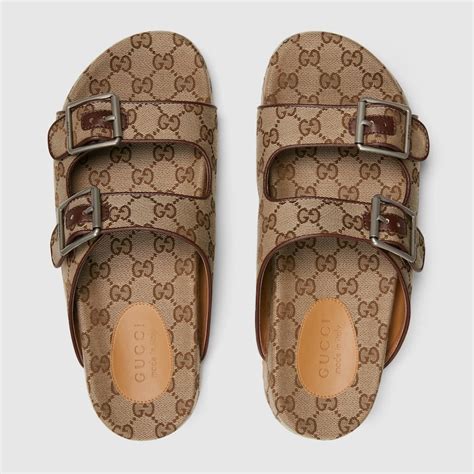 gucci mens strap sandals|gucci sandals for men prices.